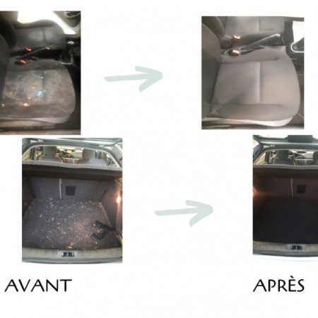 Désinfection de votre véhicule à domicile ou sur votre lieu de travail.